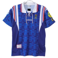 Frankreich Retro Heimtrikot 1996 Frankreich Retro Heimtrikot 1996