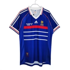 Frankreich Retro Heimtrikot 1998 Frankreich Retro Heimtrikot 1998