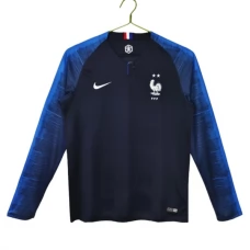 Frankreich Retro Heimtrikot 2018 Langarm Frankreich Retro Heimtrikot 2018 Langarm