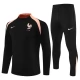 Frankreich Trainingsanzug 2025-26 - 1-4 Zip Schwarz
