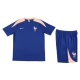 Frankreich Trainingstrikot + Shorts 2025-26 Blau