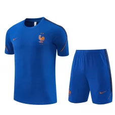 Frankreich Trainingstrikot + Shorts 2026-27 Blau Frankreich Trainingstrikot + Shorts 2026-27 Blau