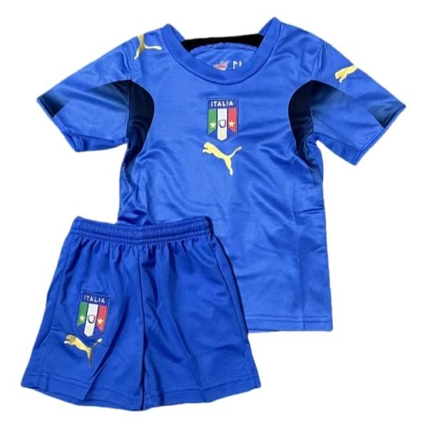 Italien Retro Heim Trikot Set Kinder 2006 Italien Retro Heim Trikot Set Kinder 2006