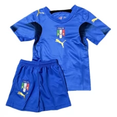 Italien Retro Heim Trikotsatz Kinder 2006