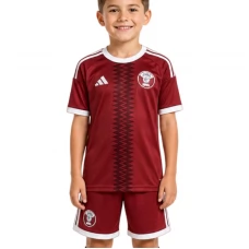 Katar Heim Trikot Set Kinder WM 2026