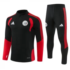 Kinder Ajax Amsterdam Trainingsanzug 2026-27 - 1-4 Zip Schwarz Kinder Ajax Amsterdam Trainingsanzug 2026-27 - 1-4 Zip Schwarz