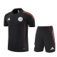 Kinder Ajax Amsterdam Trainingstrikot + Shorts 2025-26 Schwarz