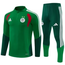 Kinder Algerien Trainingsanzug 2026-27 - 1-4 Zip Grün