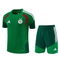 Kinder Algerien Trainingstrikot + Shorts 2026-27 Grün