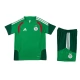 Kinder Algerien Trainingstrikot + Shorts 2026-27 Grün