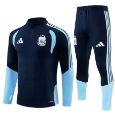 Kinder Argentinien Trainingsanzug 2026-27 - 1-4 Zip Marineblau
