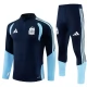 Kinder Argentinien Trainingsanzug 2026-27 - 1-4 Zip Marineblau