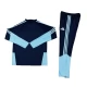 Kinder Argentinien Trainingsanzug 2026-27 - 1-4 Zip Marineblau