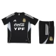 Kinder Argentinien Trainingstrikot + Shorts 2025-26 Schwarz