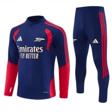 Kinder Arsenal Trainingsanzug 2026-27 - 1-4 Zip Blau Kinder Arsenal Trainingsanzug 2026-27 - 1-4 Zip Blau