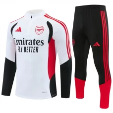 Kinder Arsenal Trainingsanzug 2026-27 - 1-4 Zip Weiß Kinder Arsenal Trainingsanzug 2026-27 - 1-4 Zip Weiß