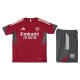 Kinder Arsenal Trainingstrikot + Shorts 2025-26 Rot