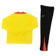Kinder Brasilien Trainingsanzug 2025-26 - 1-4 Zip Gelb
