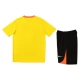 Kinder Brasilien Trainingstrikot + Shorts 2025-26 Gelb