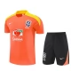 Kinder Brasilien Trainingstrikot + Shorts 2025-26 Orange