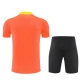 Kinder Brasilien Trainingstrikot + Shorts 2025-26 Orange
