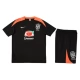 Kinder Brasilien Trainingstrikot + Shorts 2025-26 Schwarz