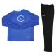 Kinder Chelsea Trainingsanzug 2025-26 - 1-4 Zip Blau