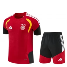 Kinder Deutschland Trainingstrikot + Shorts 2026-27 Rot