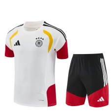 Kinder Deutschland Trainingstrikot + Shorts 2026-27 Weiß