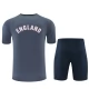 Kinder England Trainingstrikot + Shorts 2026-27 Grau