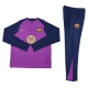 Kinder FC Barcelona Trainingsanzug 2025-26 - 1-4 Zip Lila
