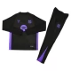 Kinder FC Barcelona Trainingsanzug 2025-26 - 1-4 Zip Schwarz