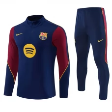 Kinder FC Barcelona Trainingsanzug 2026-27 - 1-4 Zip Blau Kinder FC Barcelona Trainingsanzug 2026-27 - 1-4 Zip Blau