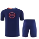 Kinder FC Barcelona Trainingstrikot + Shorts 2025-26 Blau