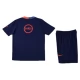Kinder FC Barcelona Trainingstrikot + Shorts 2025-26 Blau