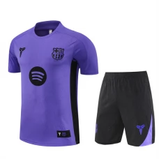 Kinder FC Barcelona Trainingstrikot + Shorts 2025-26 Lila