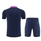 Kinder FC Barcelona Trainingstrikot + Shorts 2025-26 Marineblau