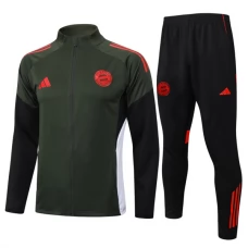 Kinder FC Bayern München Trainingsjacke + Hose 2025-26 - Grün