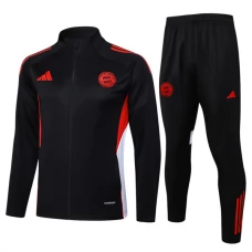 Kinder FC Bayern München Trainingsjacke + Hose 2025-26 - Schwarz