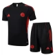Kinder FC Bayern München Trainingstrikot + Shorts 2025-26 Schwarz
