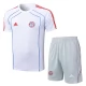 Kinder FC Bayern München Trainingstrikot + Shorts 2025-26 Weiß