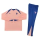 Kinder Frankreich Trainingsanzug 2025-26 - 1-4 Zip Rosa