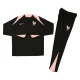 Kinder Frankreich Trainingsanzug 2025-26 - 1-4 Zip Schwarz