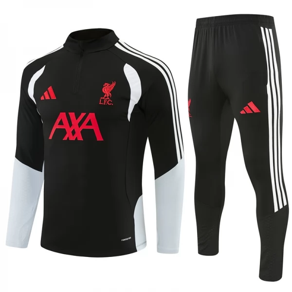 Kinder Liverpool Trainingsanzug 2026-27 - 1-4 Zip Schwarz Kinder Liverpool Trainingsanzug 2026-27 - 1-4 Zip Schwarz