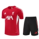 Kinder Liverpool Trainingstrikot + Shorts 2025-26 Rot