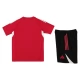 Kinder Liverpool Trainingstrikot + Shorts 2025-26 Rot