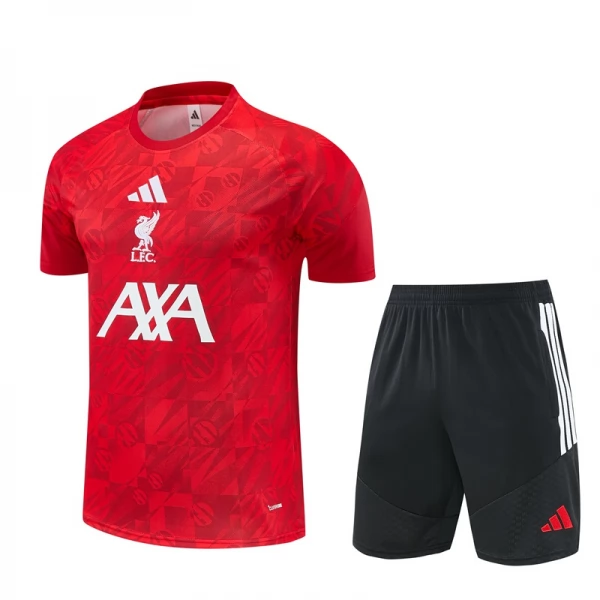 Kinder Liverpool Trainingstrikot + Shorts 2026-27 Rot Kinder Liverpool Trainingstrikot + Shorts 2026-27 Rot