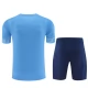 Kinder Manchester City Trainingstrikot + Shorts 2025-26 Blau
