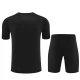 Kinder Manchester City Trainingstrikot + Shorts 2025-26 Schwarz