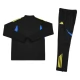 Kinder Manchester United Trainingsanzug 2025-26 - 1-4 Zip Schwarz